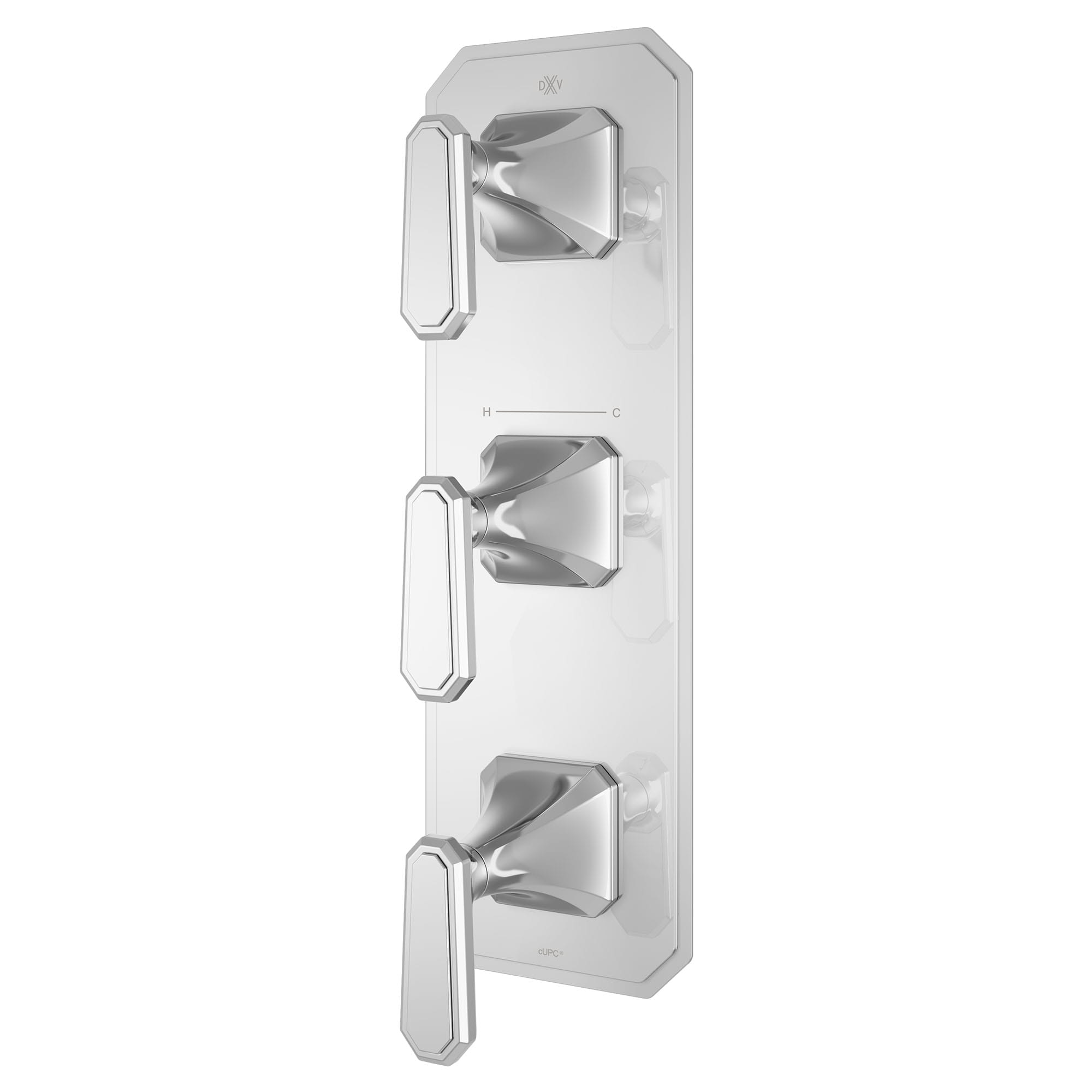 Belshire 3-Handle Thermostatic Valve Trim Only with Lever Handles